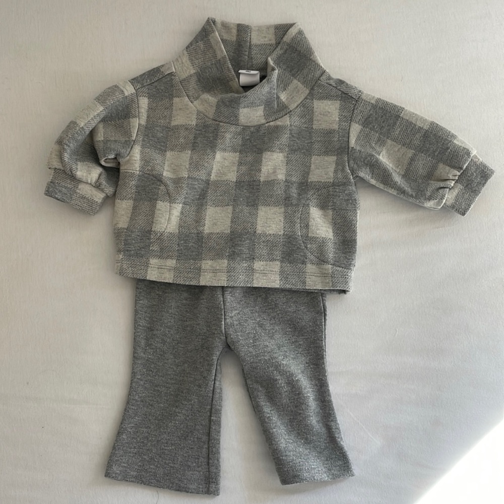 Baby Gap Plaid Fall Winter Outfit
